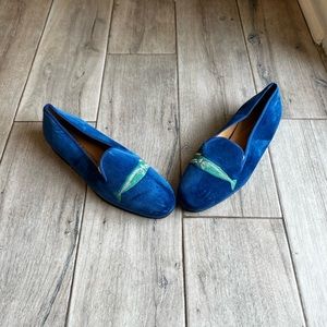 Women’s Stubbs & Wootton velvet slippers. NEW. Never Worn. Size 7.5